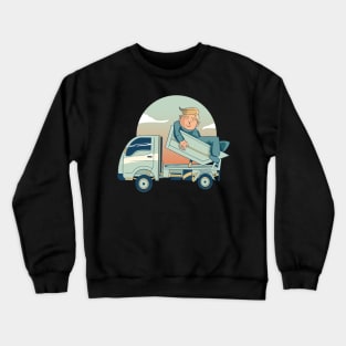 Joe biden 2020 - Dumptruck Trump Loser Crewneck Sweatshirt